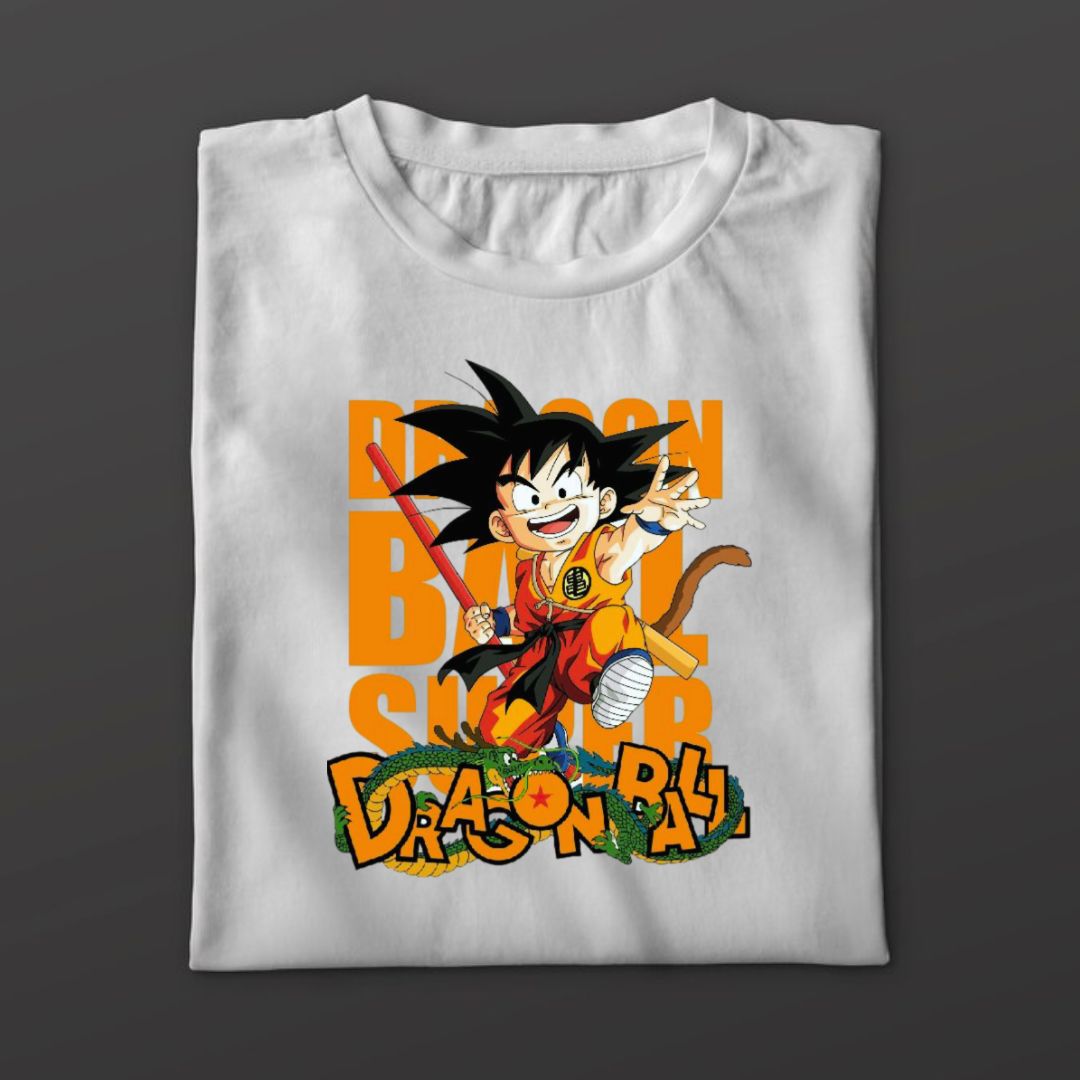 Goku - Dragon Ball Z Anime T-shirt - White