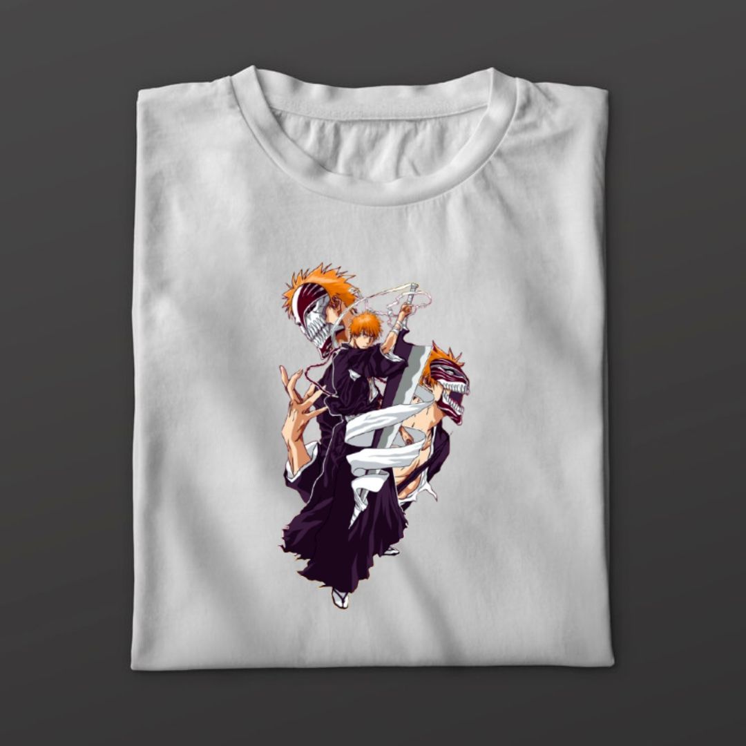 Ichigo Kurosaki - Bleach Anime T-shirt - White